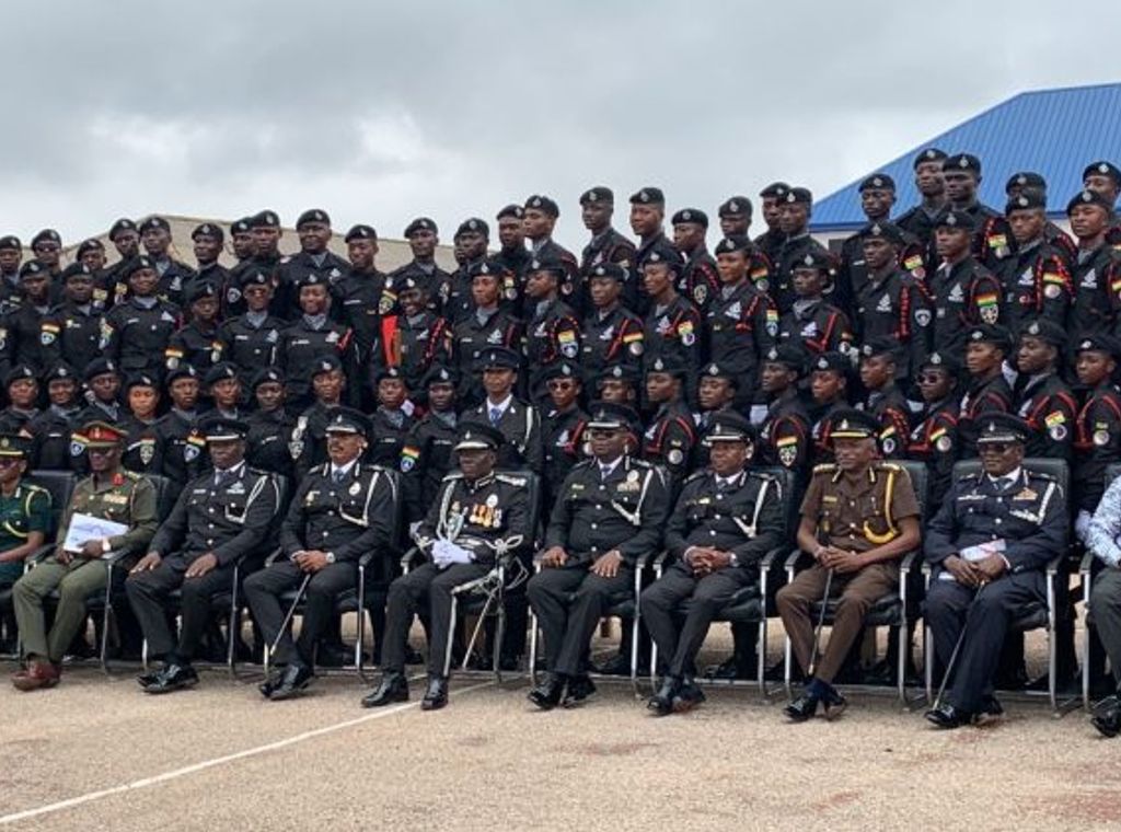 Ghana Police Service passes out 545 recruits 