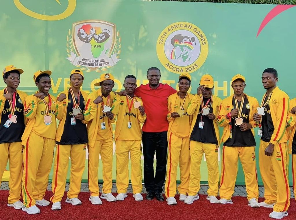 Ghana’s champion armwrestlers face funding crisis ahead of African title defence