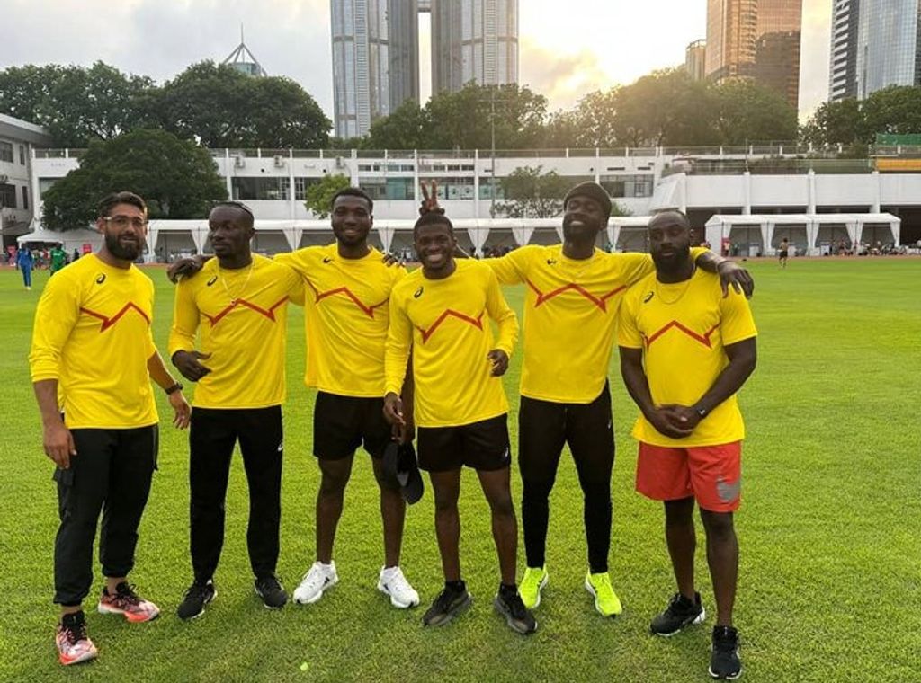 Ghana 4x100m relay team powers through in China to seal Tokyo 2025 World Athletics spot