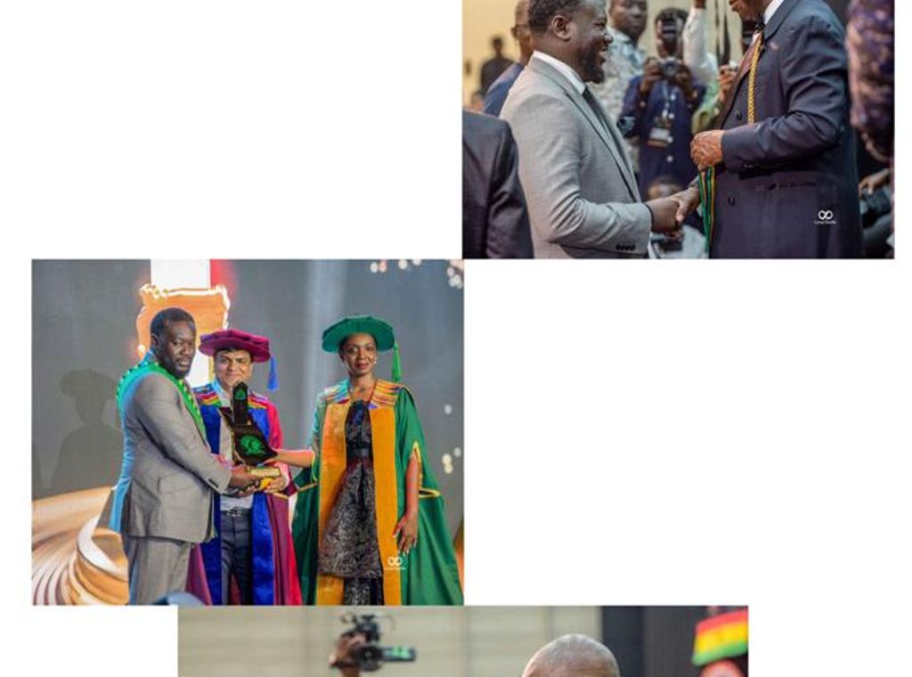 Afetsi Awoonor receives award for outstanding leadership in Energy and Social Development in Accra