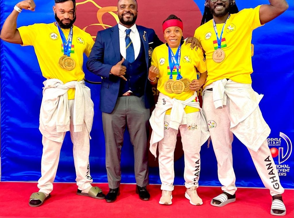 Ghana Fitness Team makes history with Six Medals at African Cup