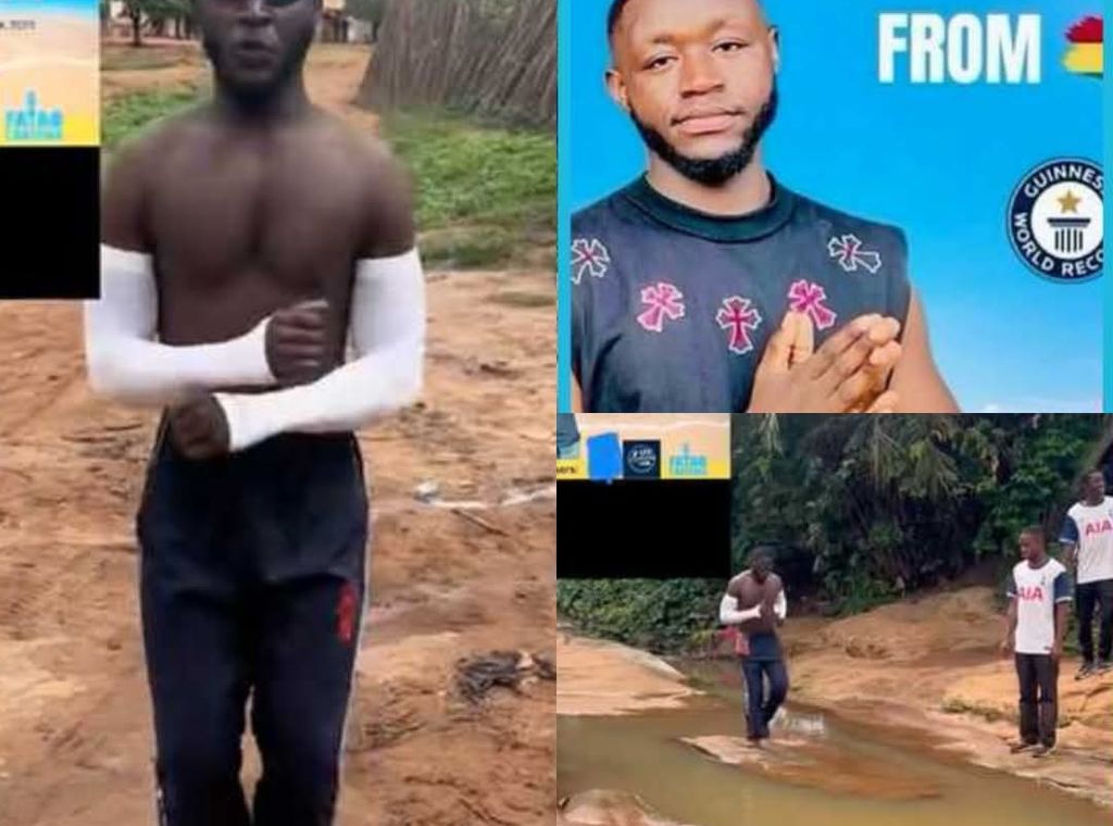 Ghana’s Dauda Seidu Bayigo to swim from Accra to the USA in daring Guinness World Record Attempt