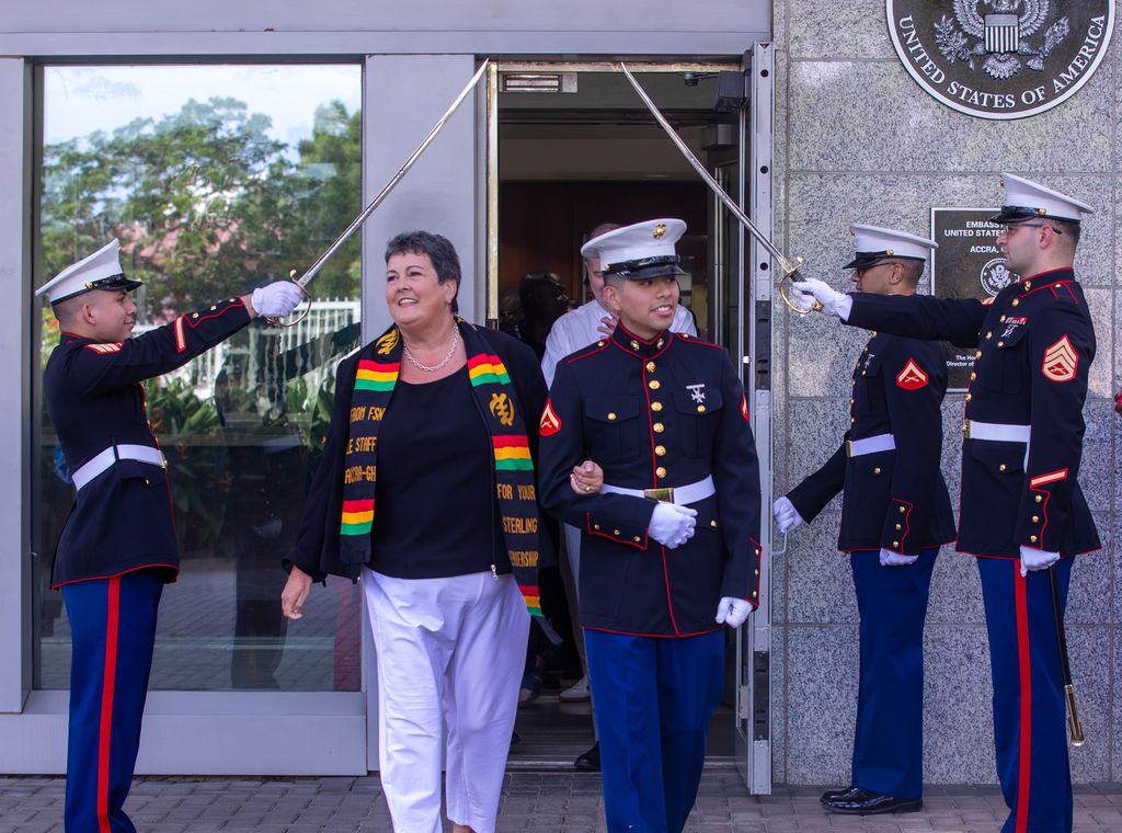 U S Ambassador Virginia Palmer ends tenure in Ghana after three years of service