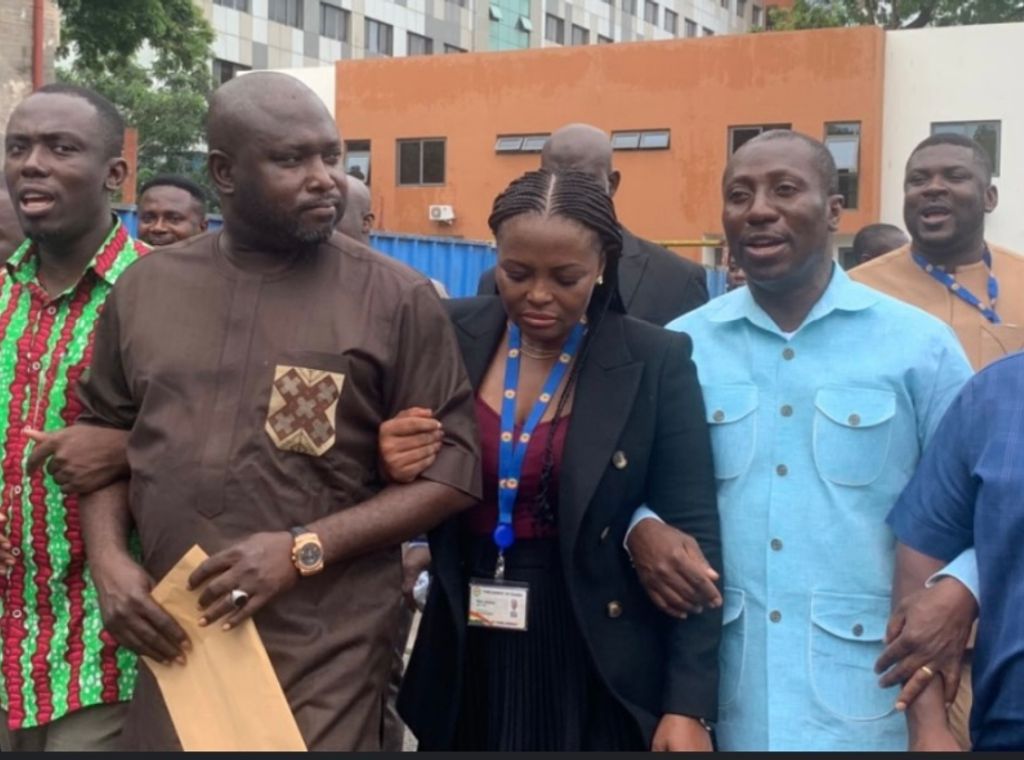 Minority Protests delay in declaring Ablekuma North election results