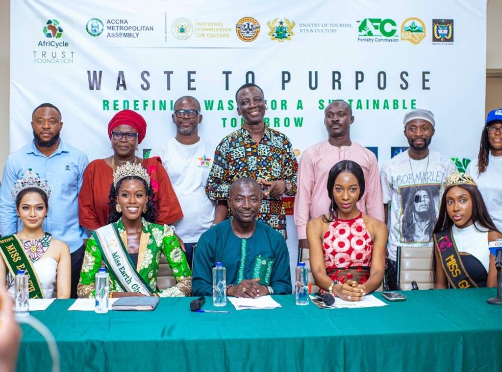 Eco Earth and AfriCycle Trust launch “waste to purpose” campaign to tackle plastic pollution in Ghana