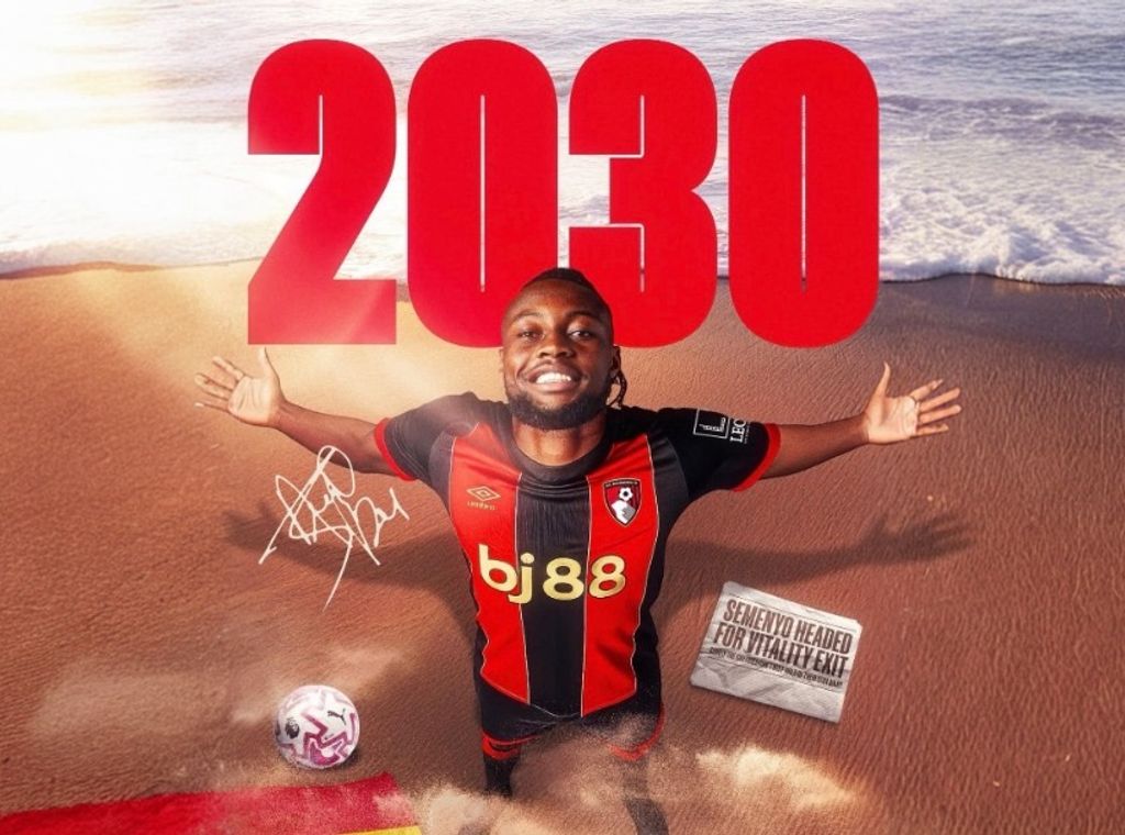 Antoine Semenyo signs new Bournemouth deal to end transfer speculation