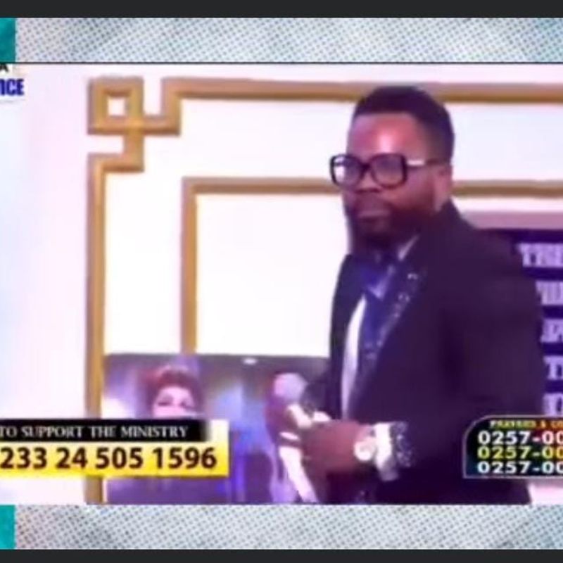 Angel Asiamah breaks down in tears, leads "one-minute silence" for Agradaa in church