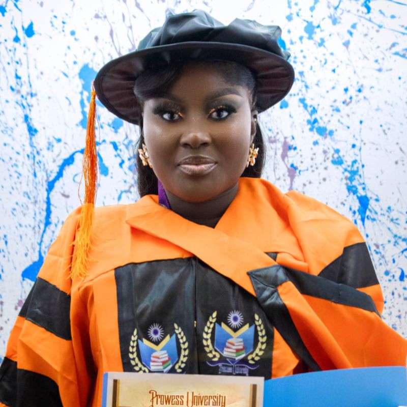 Princess Duncan Receives Honorary Doctorate from Prowess University, USA