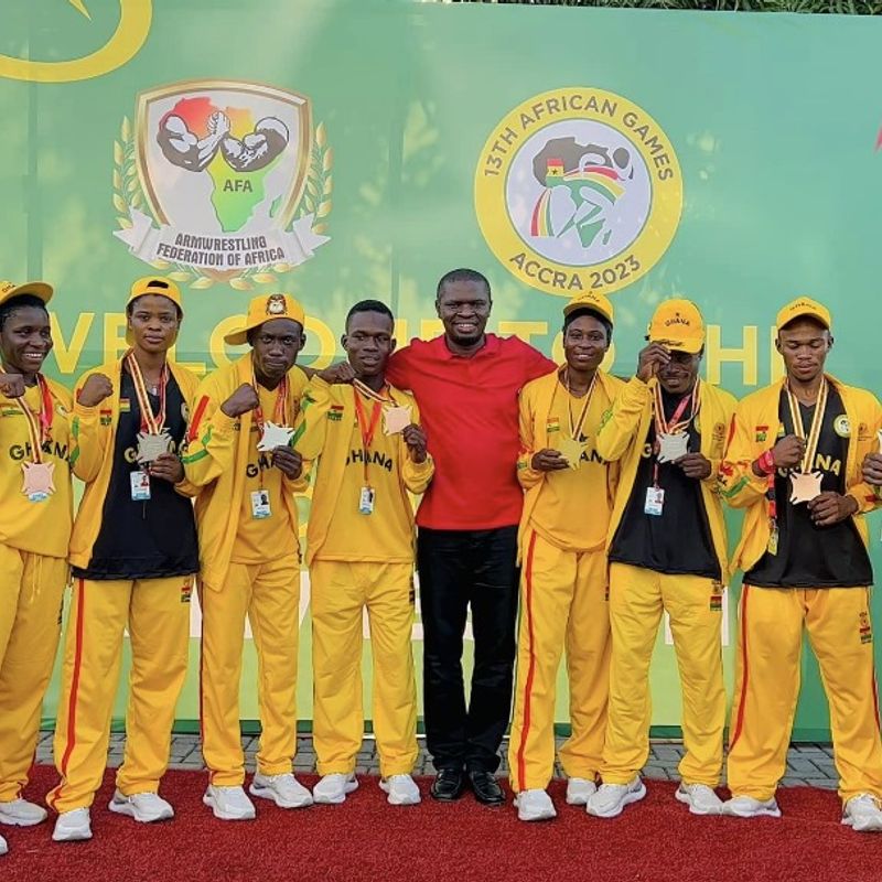 Ghana’s champion armwrestlers face funding crisis ahead of African title defence