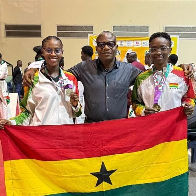 Ghana’s Taekwondo Duo shine at African championships in Mali