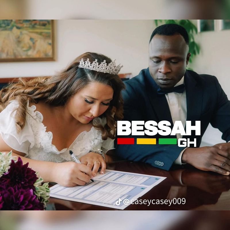 Patapaa’s ex-wife Liha Miller marries Nigerian partner in elegant German ceremony