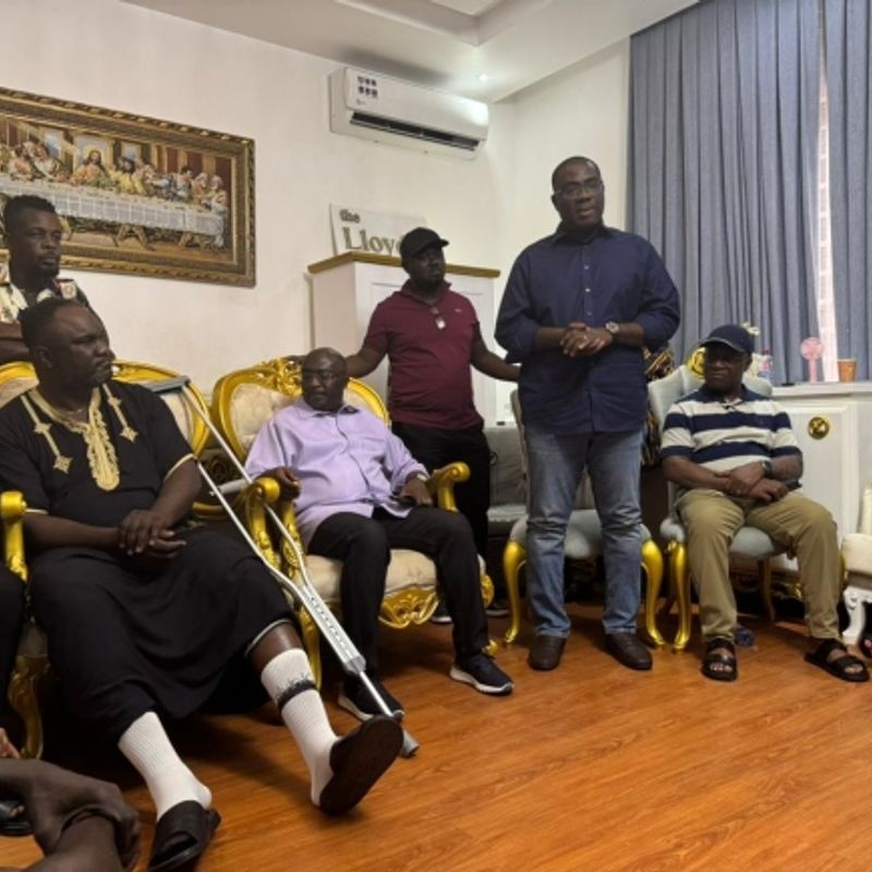 Dr. Bawumia visits assault victims in Ablekuma North re-run; pledges support