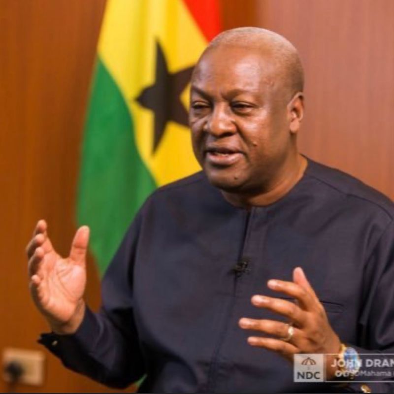 President Mahama declares July 1st as National Day of Prayer and Thanksgiving