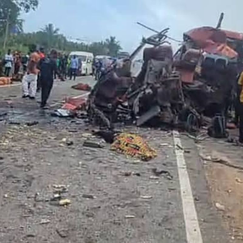 Gory accident at Assin Brasiako-Dansame claims several lives