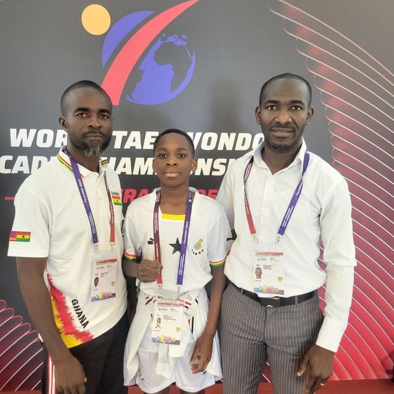 Ghana’s Othniel Cromwell makes history at World Taekwondo Cadet Championships