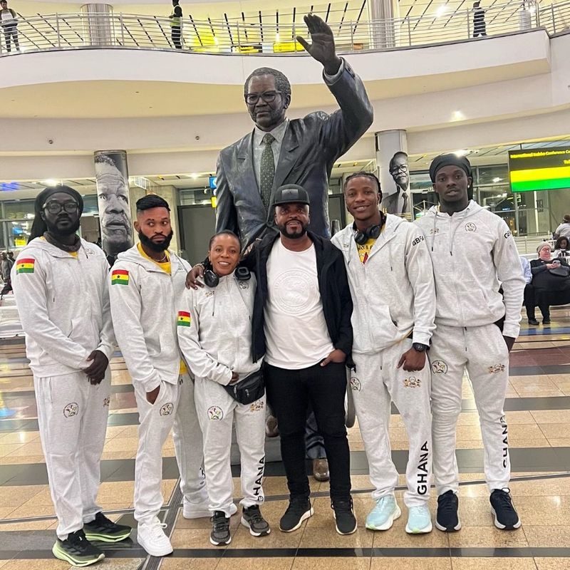 Ghana’s Fitness Stars Arrive in South Africa for African Cup Challenge