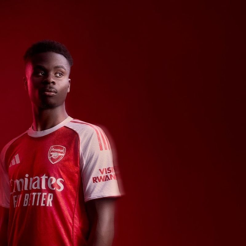 Arsenal unveil classic red and white 2025/2026 home kit