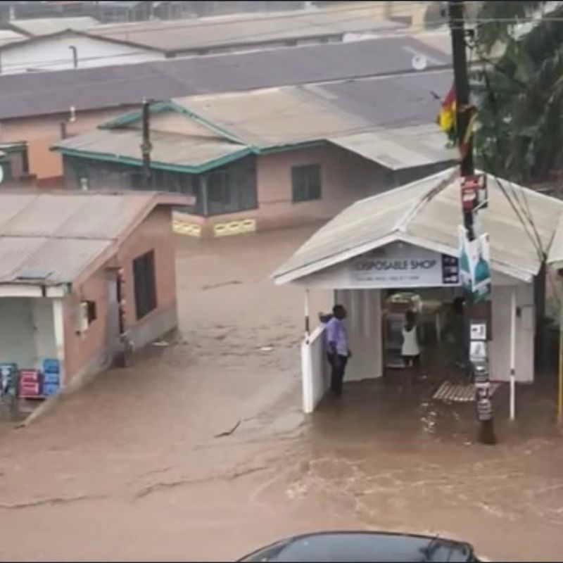 No casualties recorded after heavy rains in Accra – NADMO confirms