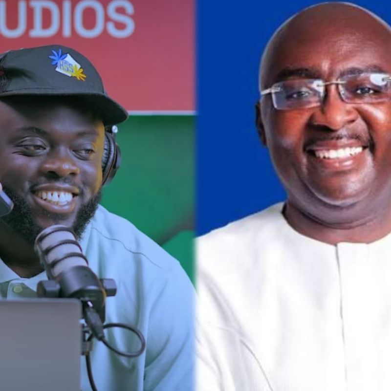 Kwadwo Sheldon receives personal call from Dr Bawumia after flood damage to his home