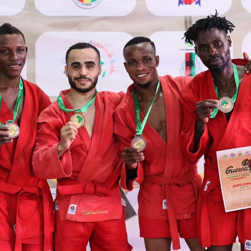 Abdullah Iddris-Sandor triumphs with Bronze at African Sambo Championships
