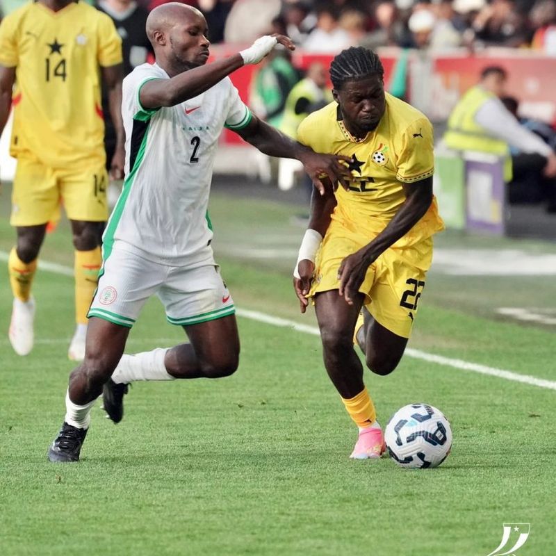 Black Stars suffer heartbreak as Nigeria clinch Unity Cup semi-final victory