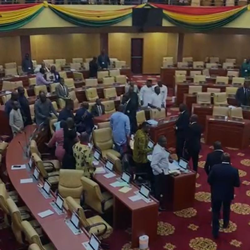 Parliament adjourns abruptly amid uproar over nurses' strike statement