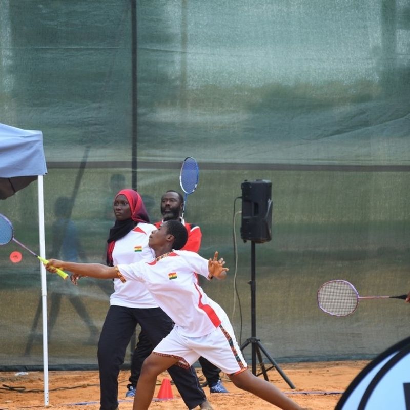 Badminton Association of Ghana reveals team for AirBadminton title defence