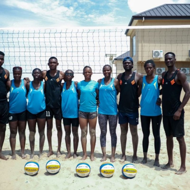 Ghana’s beach volleyball teams aim for glory in Morocco