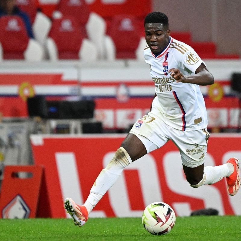 Ernest Nuamah faces second-tier football after Lyon relegated to Ligue 2