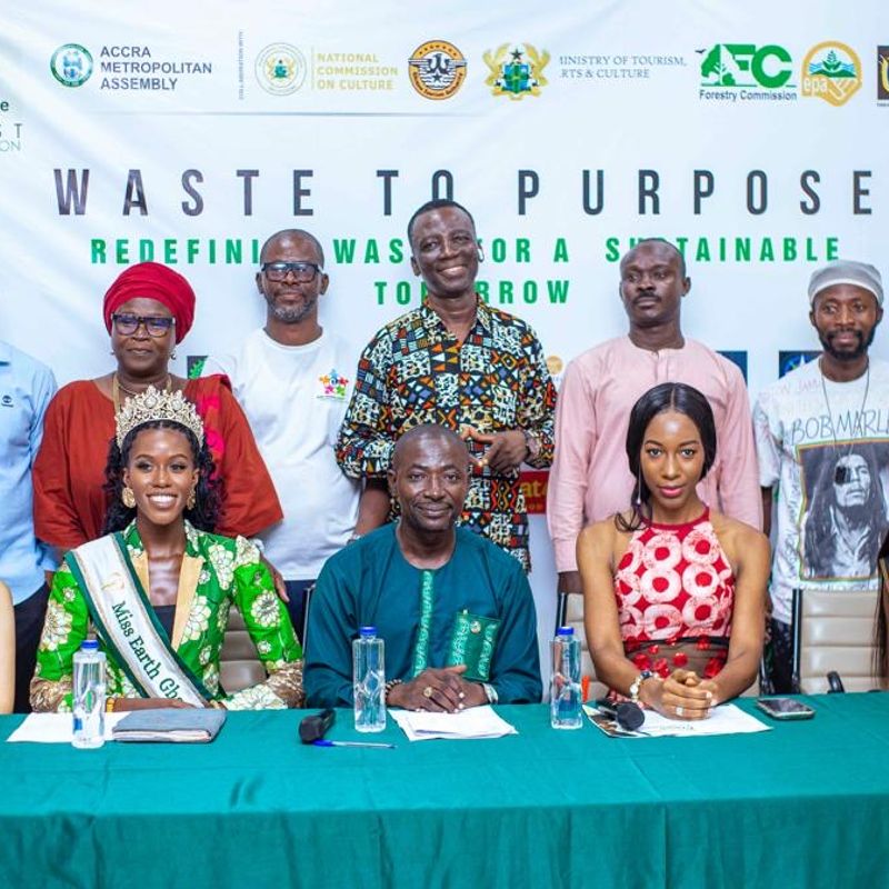 Eco Earth and AfriCycle Trust launch “waste to purpose” campaign to tackle plastic pollution in Ghana
