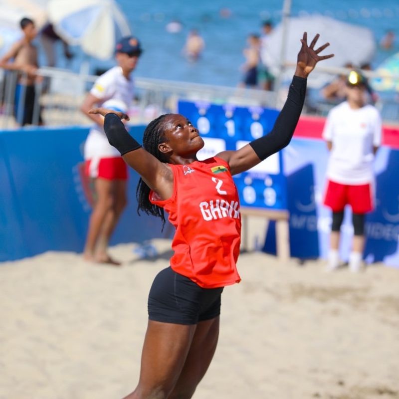 Ghana’s hopes dented after crushing defeats in CAVB championship