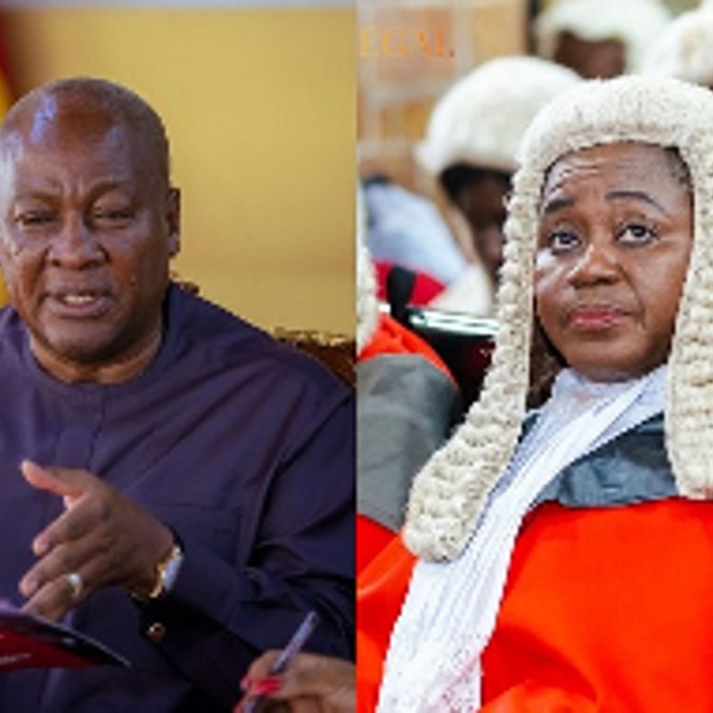 Minority urges Mahama to address Chief Justice's alarming allegations