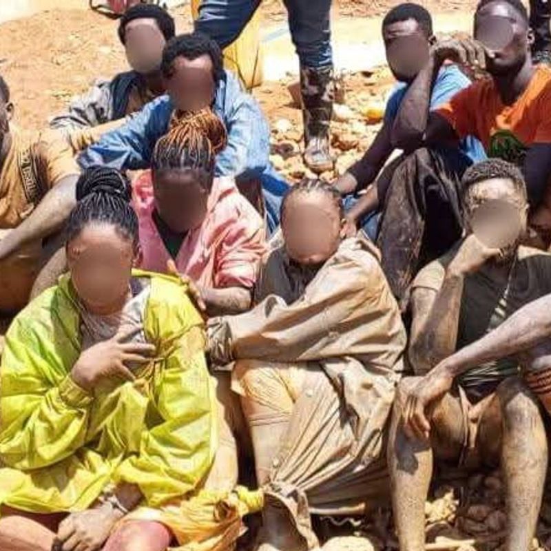 15 arrested in operation against illegal mining activities at Manso Adubia
