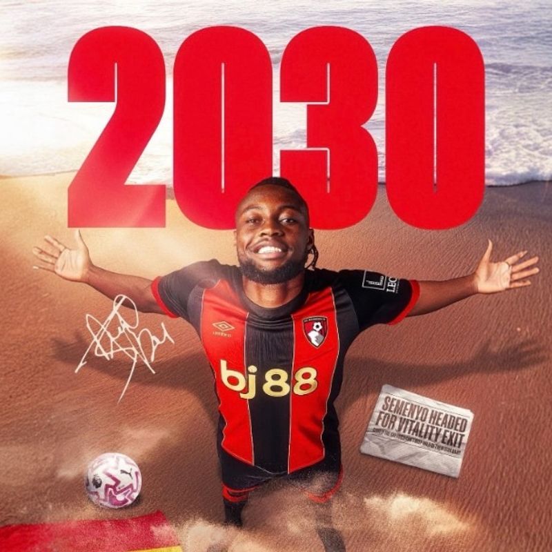 Antoine Semenyo signs new Bournemouth deal to end transfer speculation